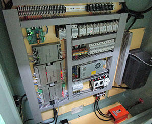 Photo of PLC control panel